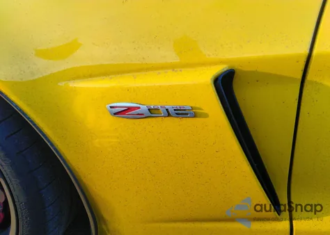 2008 Chevrolet Corvette Z06 Hardtop из США, поврежденный, VIN 1G1YY26E785124347